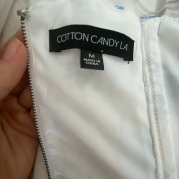 BLUE PEONY CORSET TANK - Picture 5 of 5